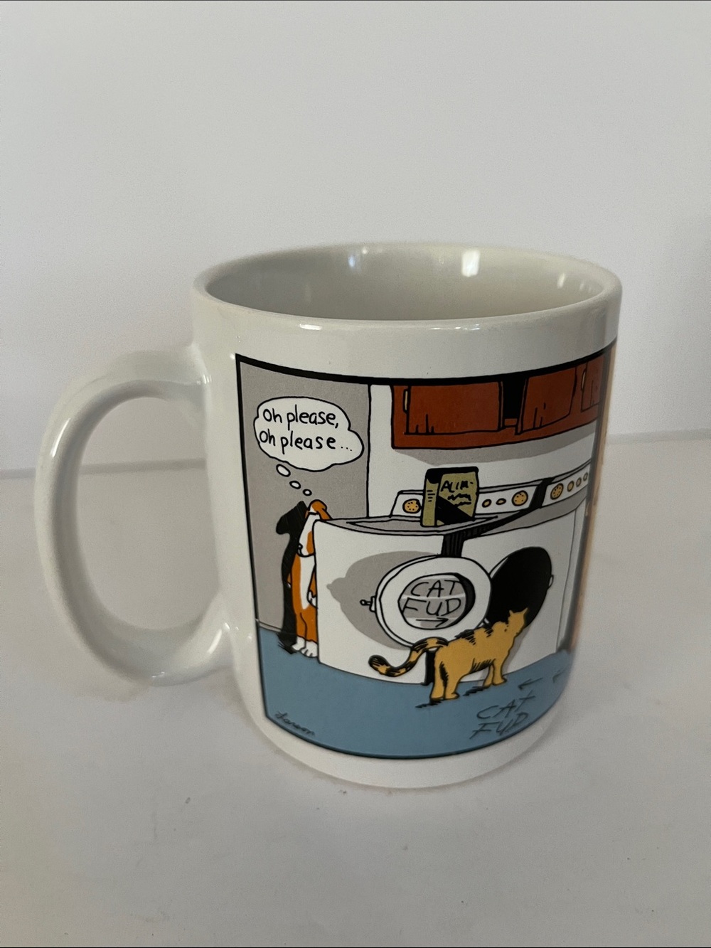 Vintage The Far Side Comic Pet Mug